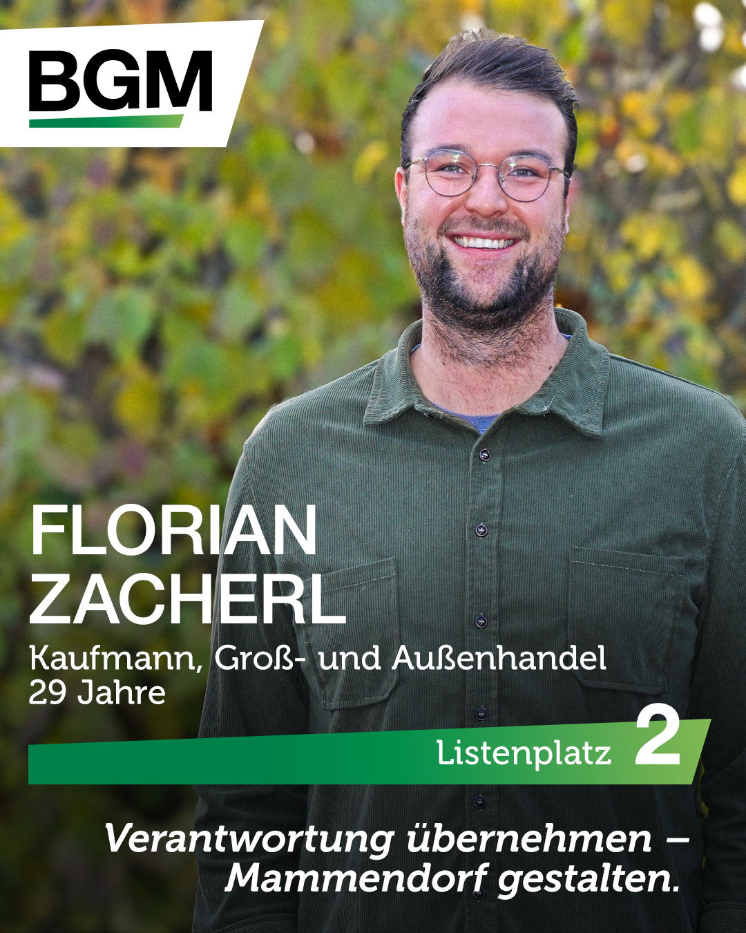 Listenplatz 2 - Florian Zacherl