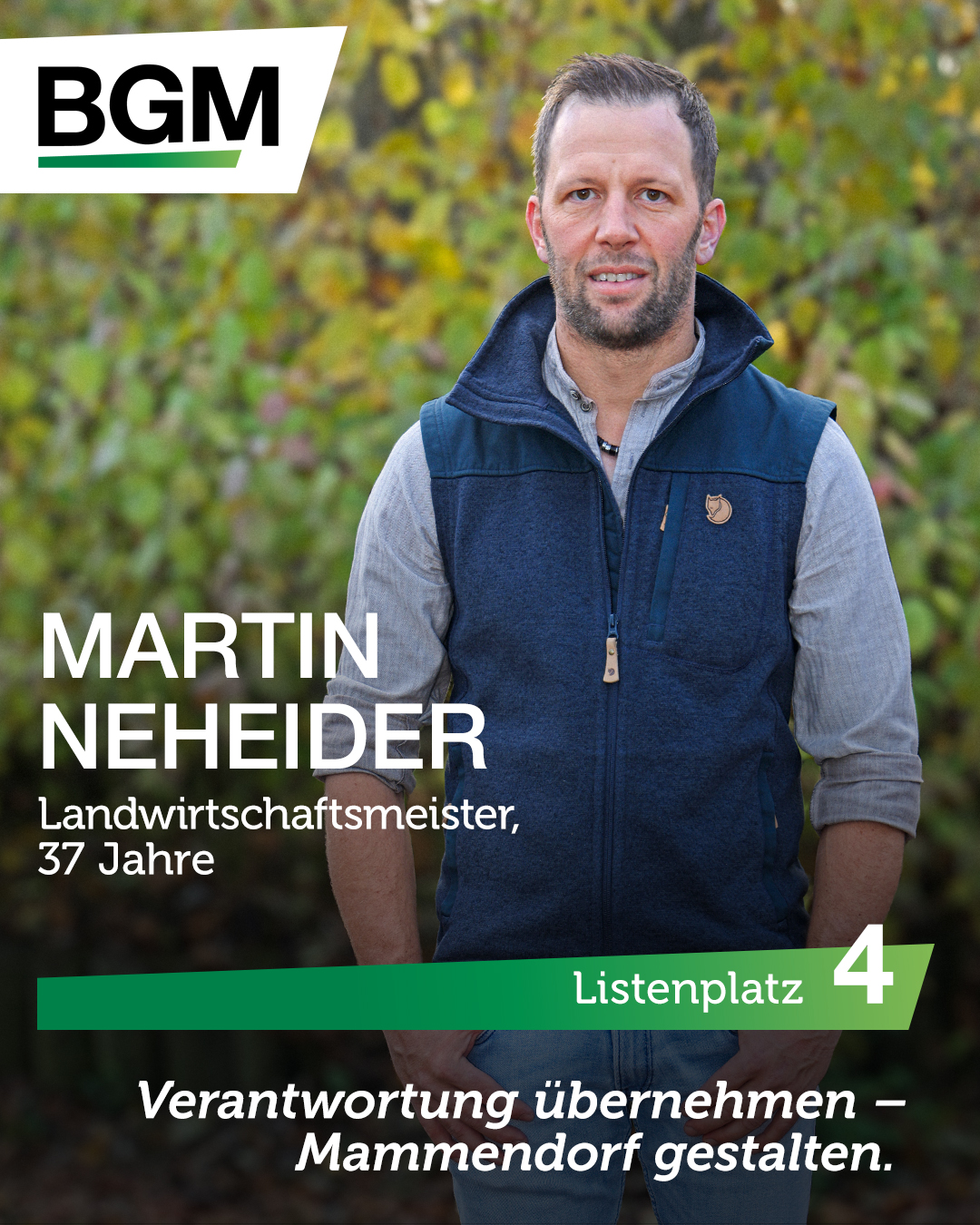 Listenplatz 4 - Martin Neheider