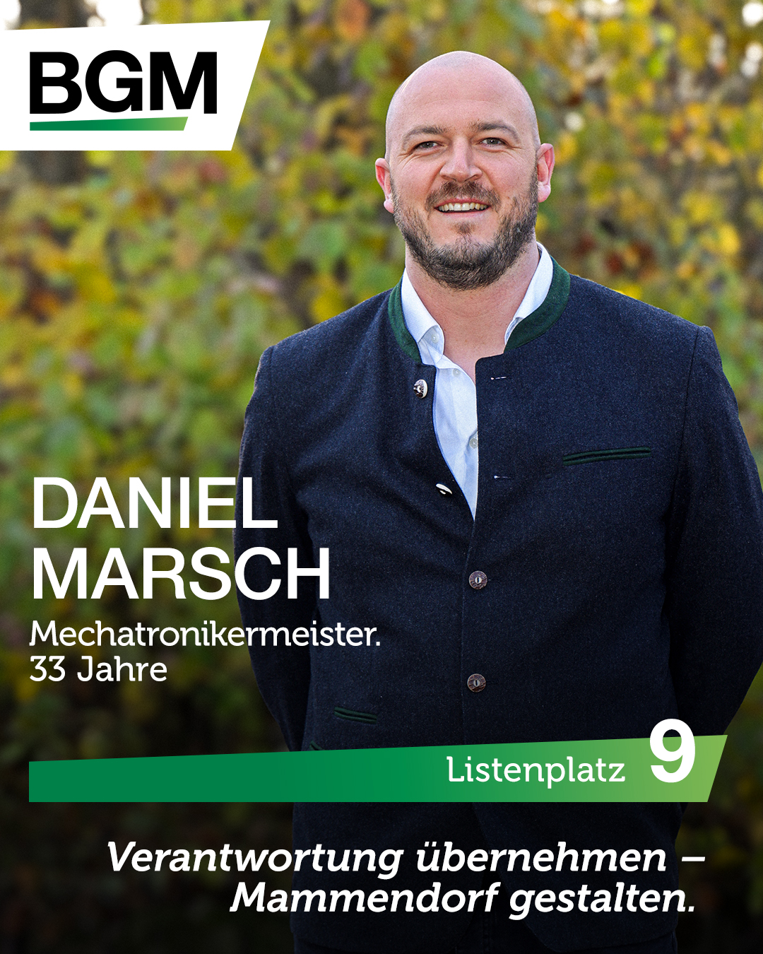 Listenplatz 9 - Daniel Marsch